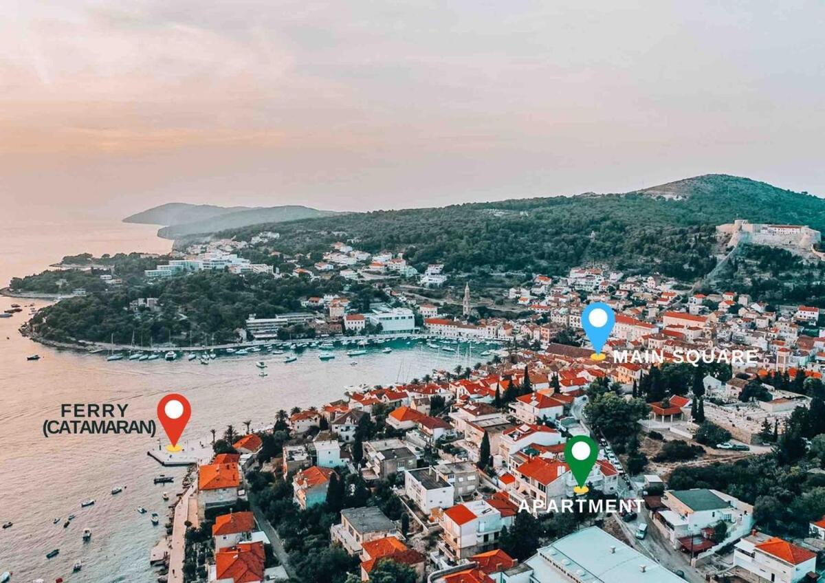2Nd Hvar Home Apartments Hvar Town Luaran gambar